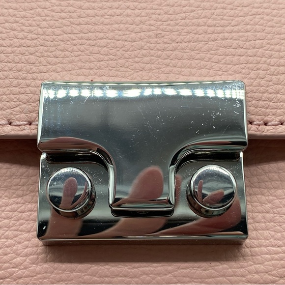 NWT Loeffler Randall Ballet Pink Leather Shoulder Bag - Picture 2 of 14